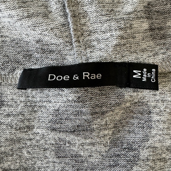 Doe & Rae Oversized Leopard Print Pullover Lightweight Hoodie Sweatshirt‎ Medium - Picture 6 of 14